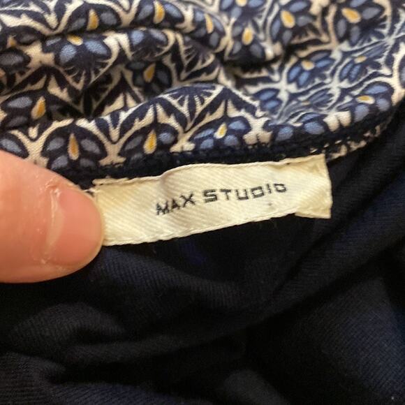 Max Studio Women’s Floral Maxi Pencil Skirt EUC Sz M Stretchy Rayon Lined - Picture 5 of 11